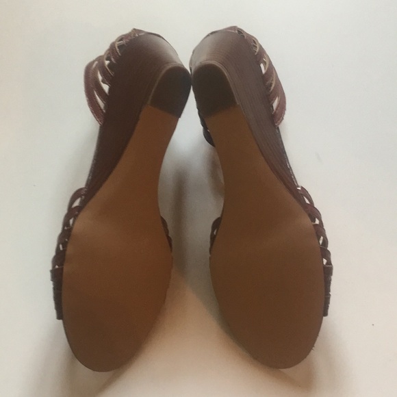 Steve Madden Lexi sandal rust color - Picture 4 of 5